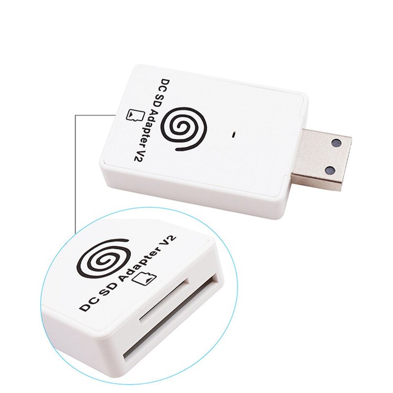 SD/TF Card Adapter Reader for Dreamcast and CD with DreamShell Loader Read Games for DC Dreamcast