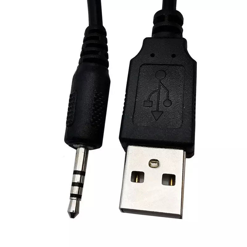 Novo cabo de alimentação do carregador USB para fone de ouvido, fácil de usar, durável, E40BT, E50BT, J56BT, S400BT, S700, CE1789, 2,5mm, 1Pc
