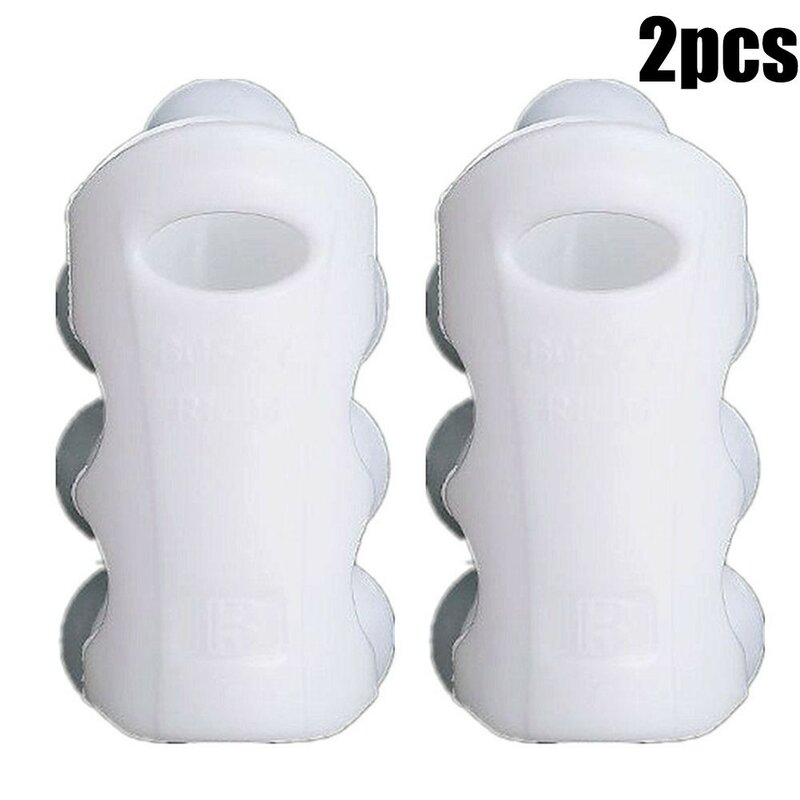 1/2PC supporto per soffione doccia mobile in Silicone con ventosa supporto per soffione doccia in Silicone regolabile ganci per bagno