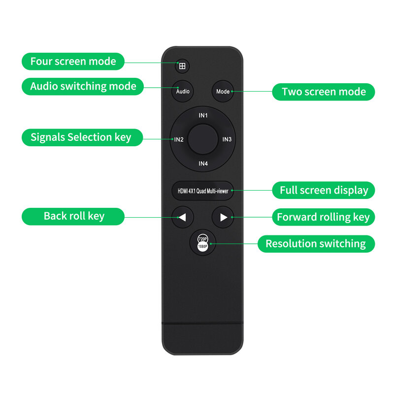 Tarjeta de captura de vídeo 4K con 4 puertos, USB 3,0, compatible con HDMl, Grabber Recorder, interruptor continuo para cámara, grabación en vivo