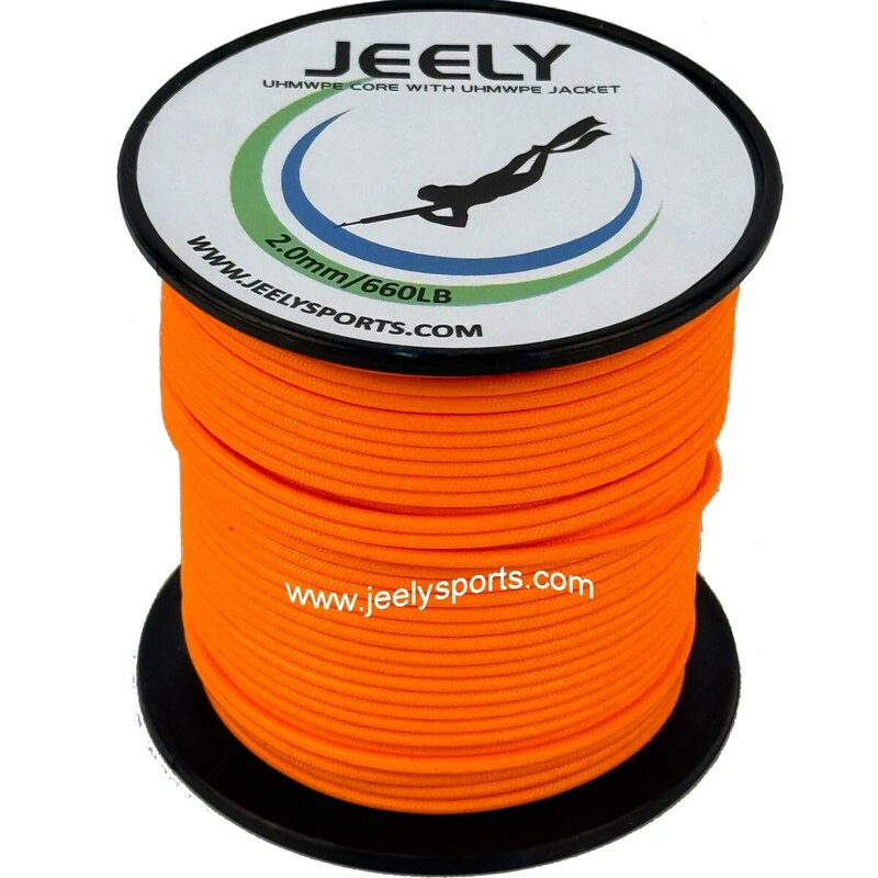 2mm 50m UHMWPE Core With Uhmwpe Jacket Spearfishing Line