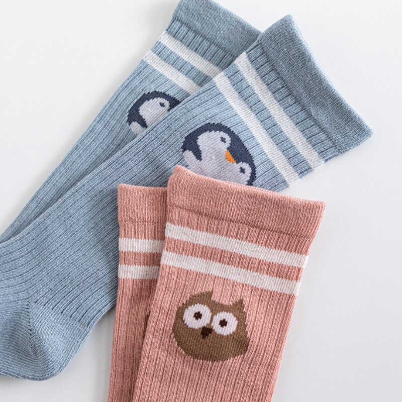 2023 Hot Baby Long Socks Warm Colorful Socks Cute Cartoon Spring  Soft Socks Home Children