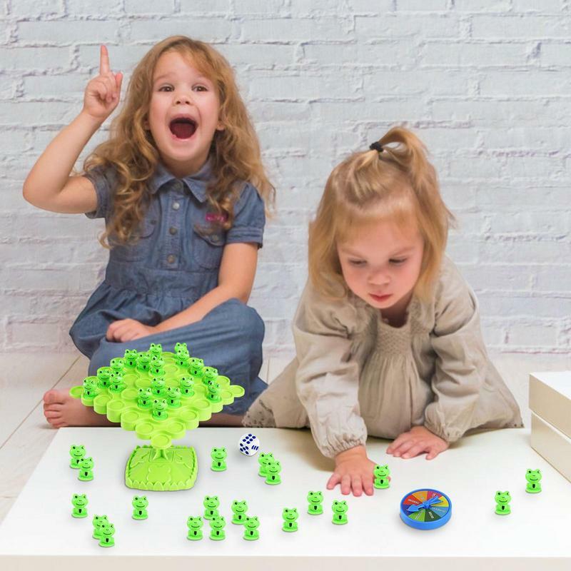 Balance Spiel Zählen Baum Frosch Brettspiel pädagogische Nummer Spielzeug interaktives Balan cier spielzeug für Vorschule Jungen & Mädchen Kinder &