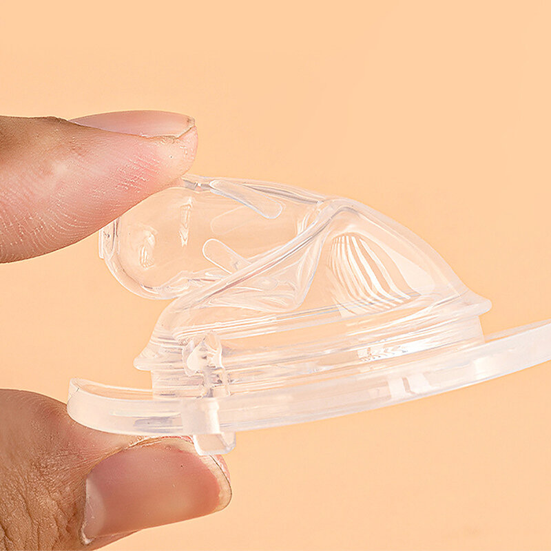 Соска силиконовая для новорожденных, универсальный держатель для соски с широким диаметром, сменная против коликов, для грудного молока