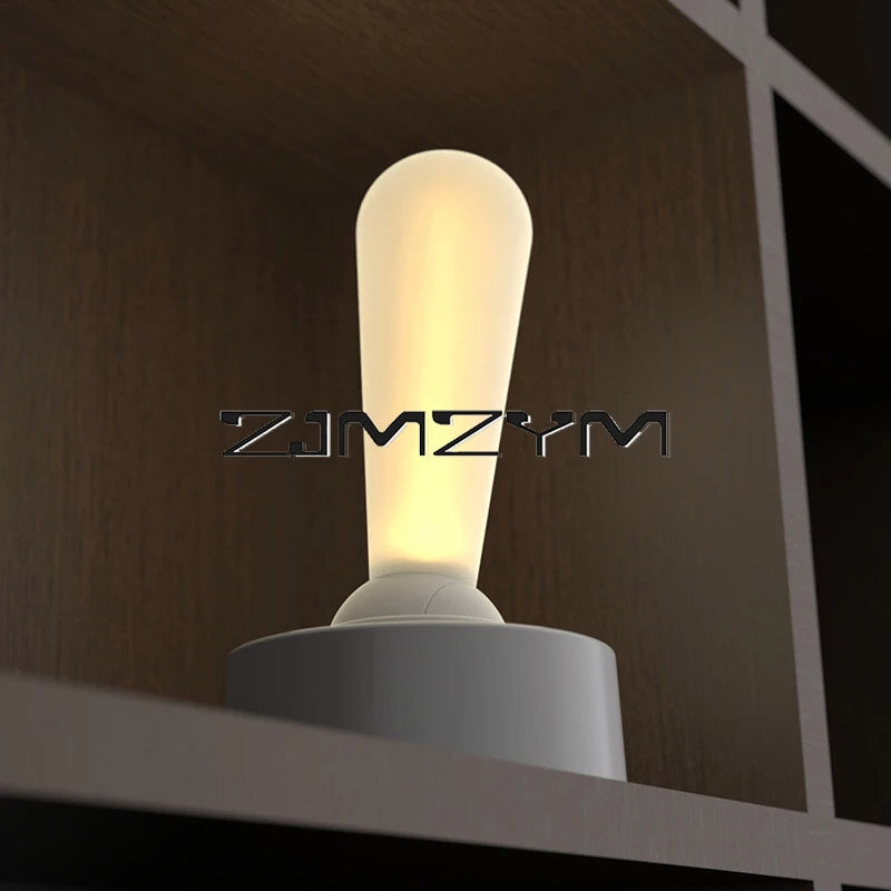 Palanca de Luz Retro con interruptor creativo, lámpara LED de ambiente recargable por USB, para dormitorio, mesita de noche y oficina