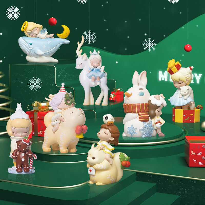 Kemelife-Caja ciega de hadas nocturnas blancas, regalo de Navidad, Caja de Mistery, Caja de sorpresa, bolsa de adivinación, regalo para niña