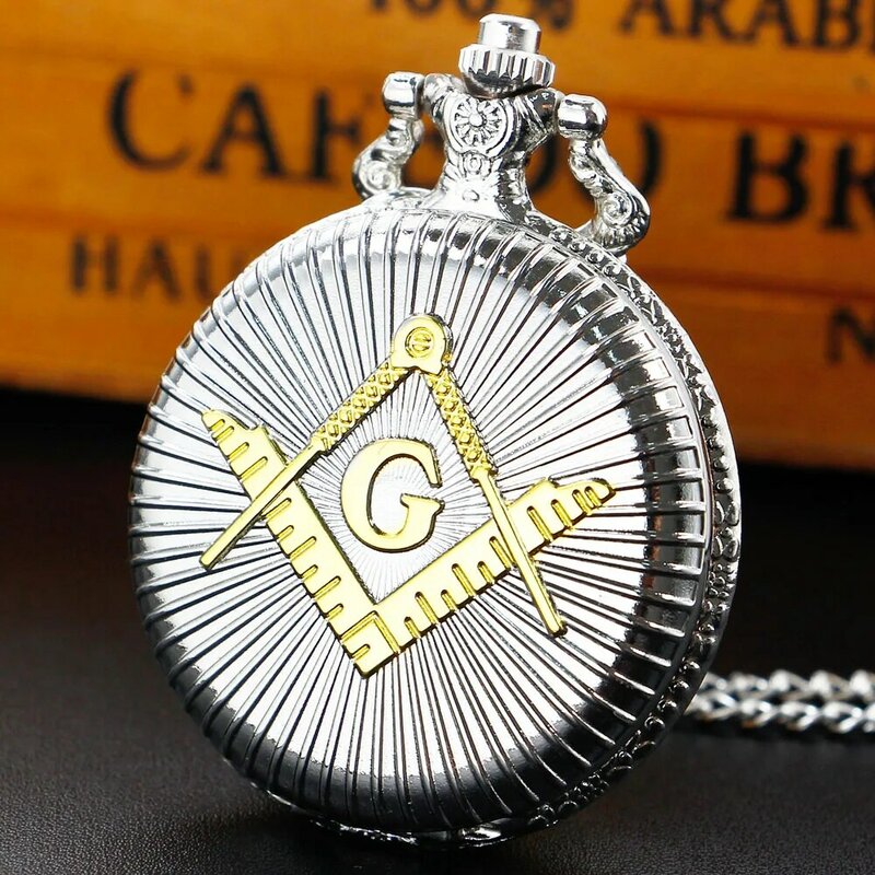 Neues Produkt Mode Silber Luxus Quarz Taschenuhr Herren Frauen Geschenk Edelstahl Dame Anhänger Halskette Uhr