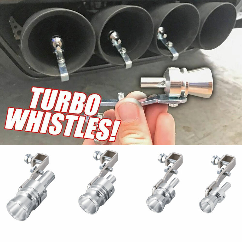 Uniwersalny symulator dźwięku samochód Turbo dźwięk gwizdek pojazdu zamontować urządzenie rury wydechowej Turbo dźwięk gwizdek samochód Turb tłumik
