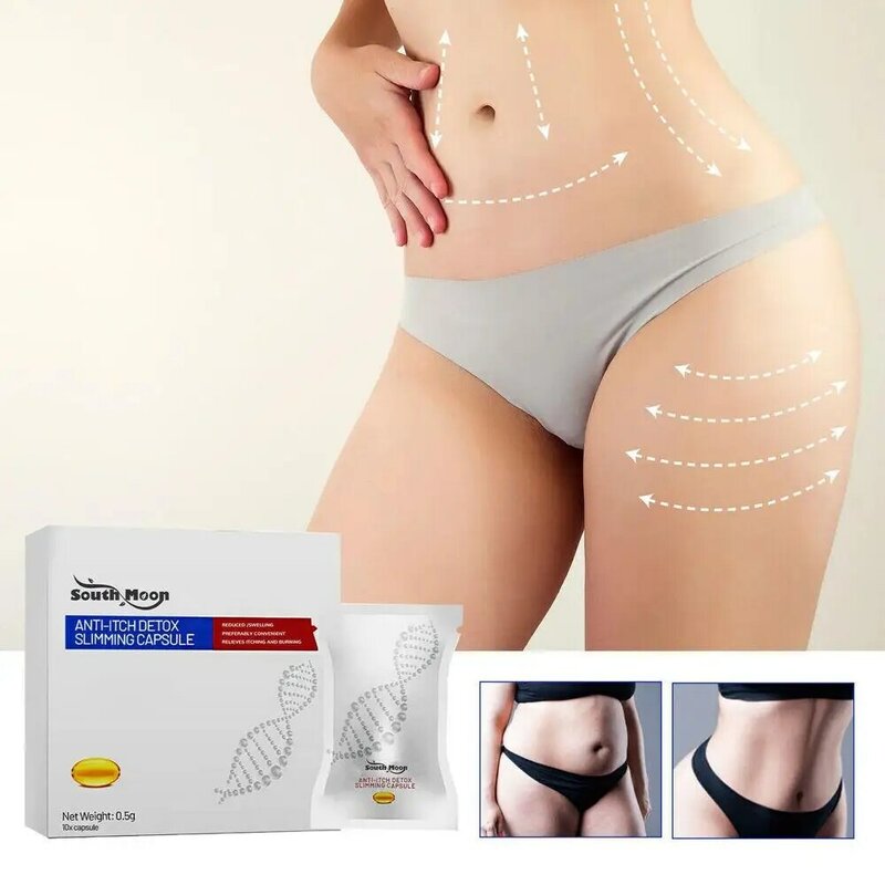 Capsule Weight Lose Revert to Tight Tender State BodySlimming and Detox Anti-Itch Detox Detox Breathe Soothe&Slim