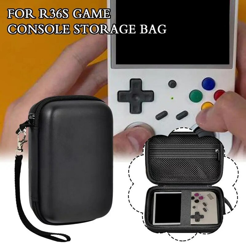 Sac de rangement portable pour console de jeu, sac de rangement pour console de jeu R36s, Rg353v, Rg35Duration, Rg353vs, R35s, R36s, L9b0