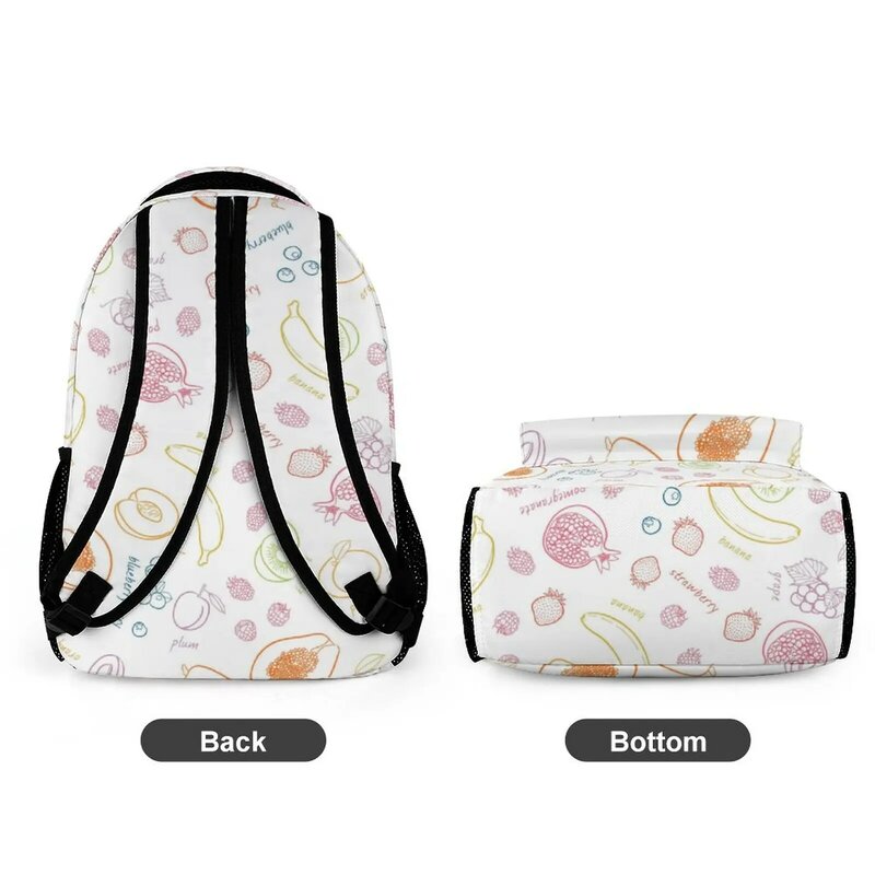 Padrão personalizado Impressão Schoolpack Lápis de Grande Capacidade Lazer Viagem Meninos Meninas Saco Leve Lápis Mochila