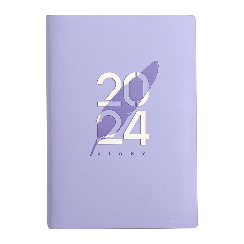 2024 Notebook 365 Days Notepad Daily Weekly Agenda Planner Notebooks Stationery Office School Supplies
