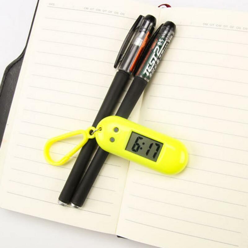 Table Electronic Clock Gift Multifunctional Portable Mini Digital Desktop Clock Electronic Clock Key Chain Function