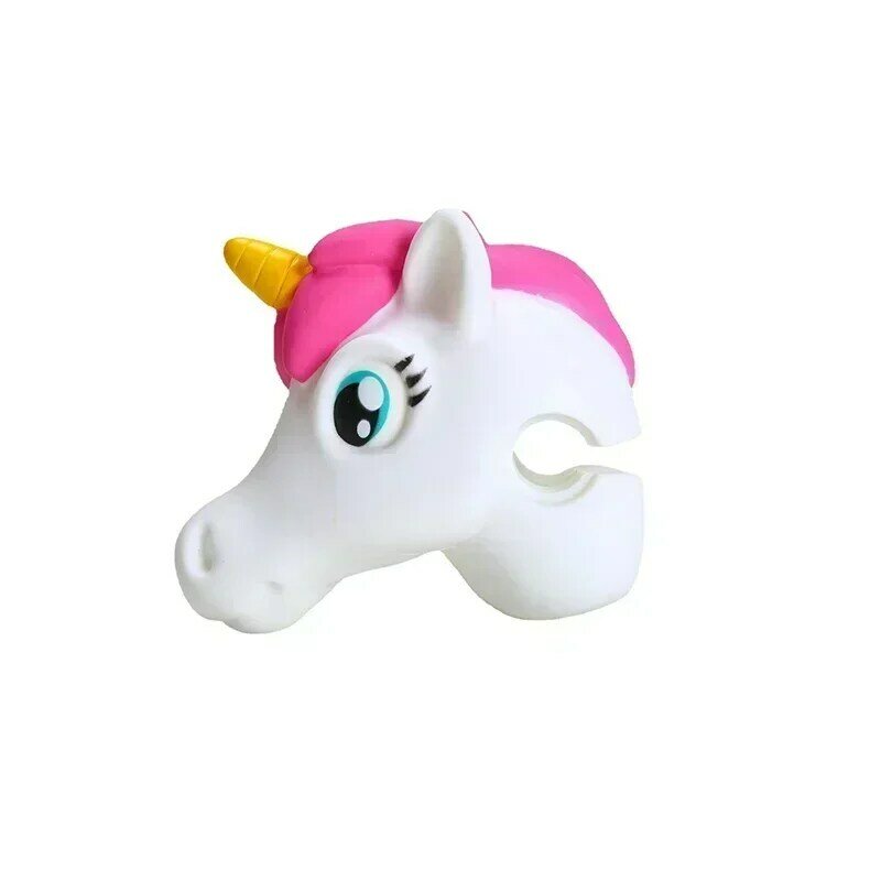 Unicorn Head Toy Scooter Handlebars For Children Bicycle Decoration 1PC Animal Scooter Bike Accessories Kids Birthday Gifts