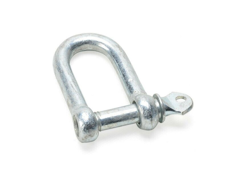 Industrial Grade Stainless Steel Bow Dee D Link Shackles for Performance and Durability in Marine Rigging 5mm 10mm