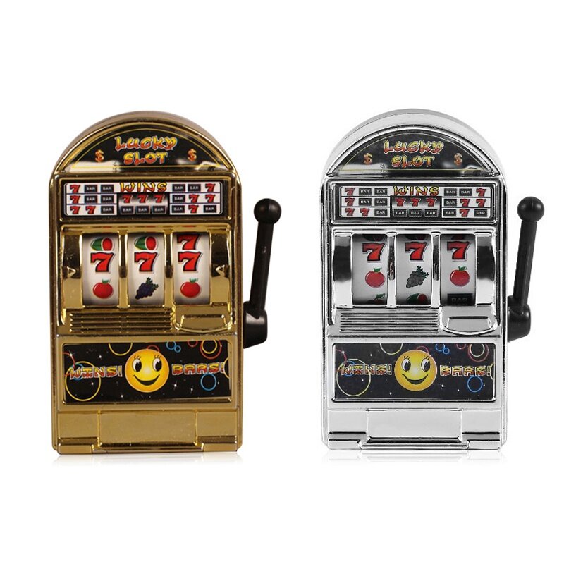 Mini Casino Jackpot Obst Spiel automat Spar büchse Spiel Spielzeug für Kinder Erwachsene Dekompression Spielzeug Spiel automat Spielzeug