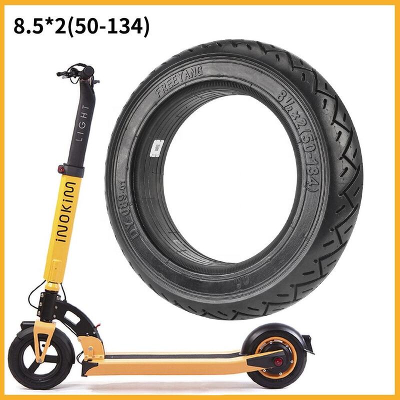 8 1/2x2 Solid Tire for VSETT 8 9 9+ ZERO 8 9 INOKIM Light 2 Electric Scooter 8.5x2 Tubeless Tire Anti-Punctured Honeycomb