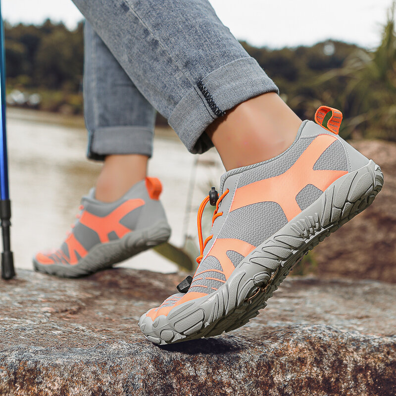 Zapatos de senderismo al aire libre para hombre, zapatillas de agua descalzas de secado rápido, transpirables, novedad de 2024