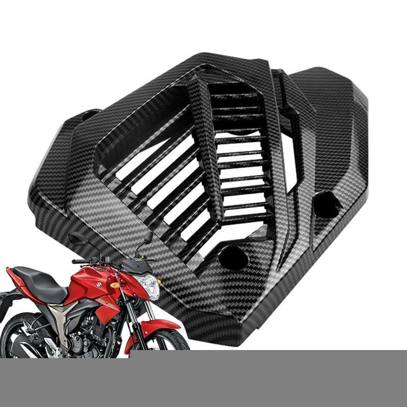 Motocicleta Tanque Proteção Net, Frente De Fibra De Carbono Reforçada e Protetor Guarda Para Confiável Tanque De Água Defesa