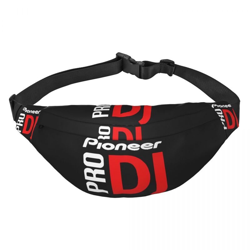 PIONEER PRO DJ Unisex Waist Bag Multifunction Sling Crossbody Bags Chest Bags Short Trip Waist Pack