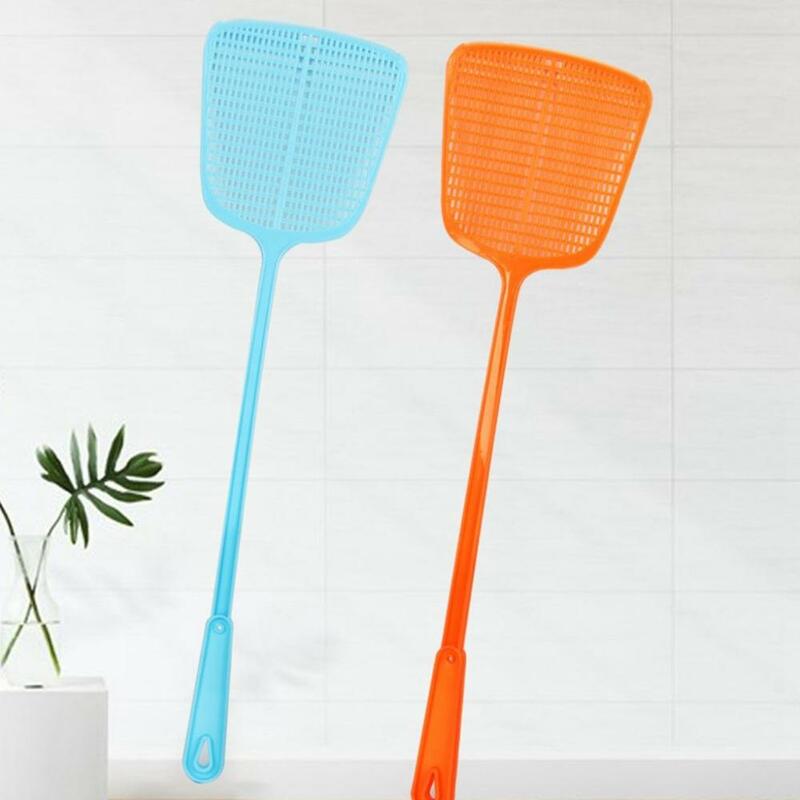 Thicken 1 pcs Long Handle Fly Trapper Durable Flies Flapper Pest Control Fly Killer Mosquito Swatter Flyswatter