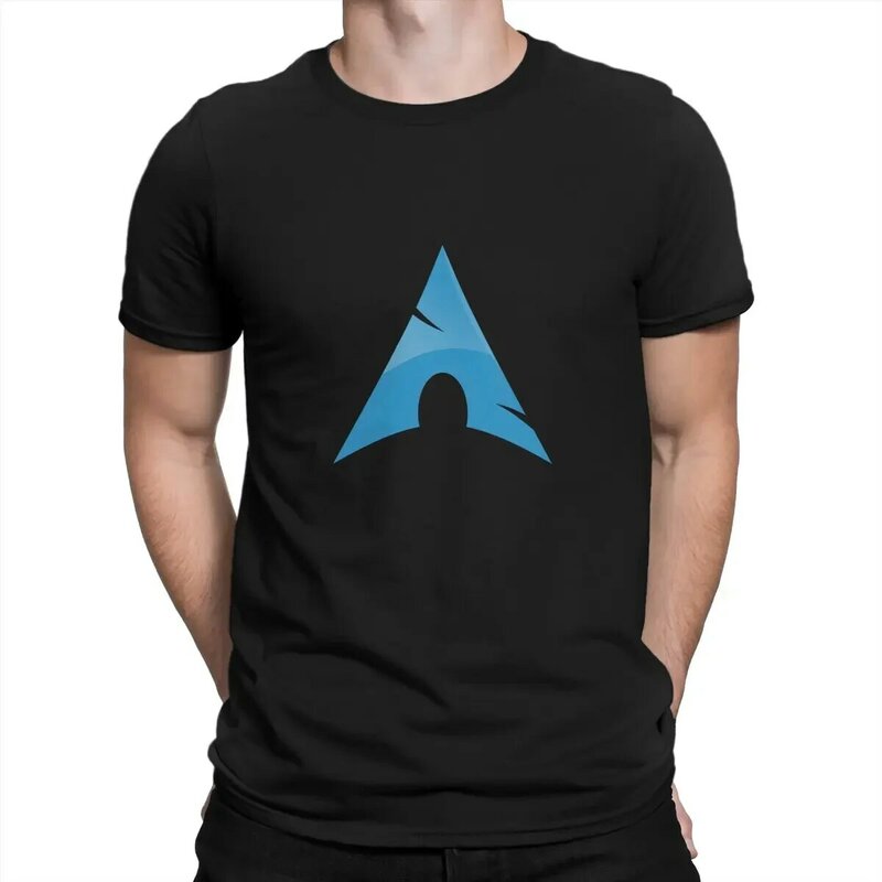 Boog Linux Man Tshirt Linux Ronde Hals Stof T-Shirt Humor Hoge Kwaliteit Verjaardagscadeaus Met Korte Mouwen