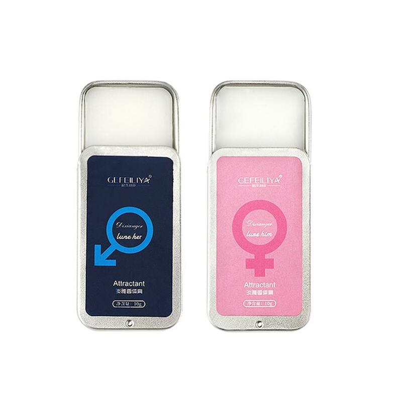 10g tubuh pheromon parfum padat Balsem tahan lama aroma deodoran padat portabel parfum Cologne aroma untuk wanita & G3B4