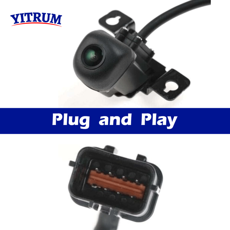 YITRUM 95760-2W640 For 2017-2018 Hyundai Santa Fe Rear View Backup Parking Reverse Camera Reverse Parking Assistant 957602W640