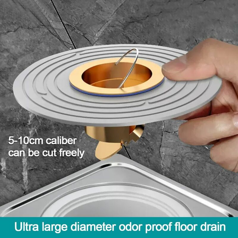 Anti-odor Shower Floor Drain Sink Strainer Fast Drainage Floor Drain Universal Drain Filter Plug Durable Backflow Preventer