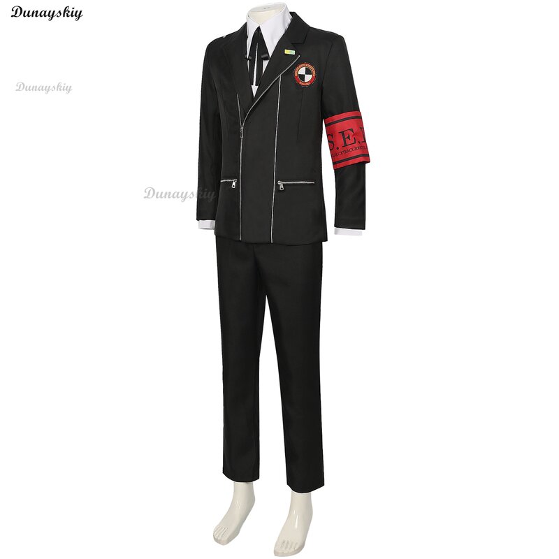 Yuuki Makoto Cosplay Männer Schuluniform Perücke Spiel Persona3 Reload Verkleidung Kostüm Perücke Erwachsenen männlich Rollenspiel Halloween Anzug