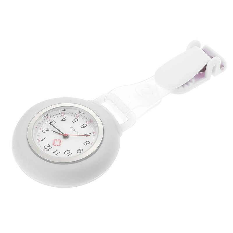 Profissional Multi-Function Clip enfermeira relógio, relógio de bolso portátil, senhoras relógios, folhas bonitos, segundo