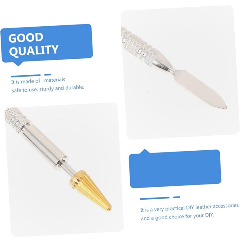 Öl-Stift Dual-Purpose-Öl-Stift Viskose Wasser-Öl-Rand eignet sich für Leder Rand Färbe werkzeuge Siegel Handwerk DIY.