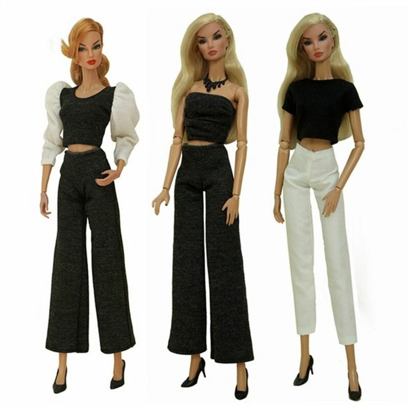 Официальная Женская Офисная Модная Одежда для кукол, наряды 1/6, аксессуары для кукол 1/6, рубашка, брюки, игрушки JJ
