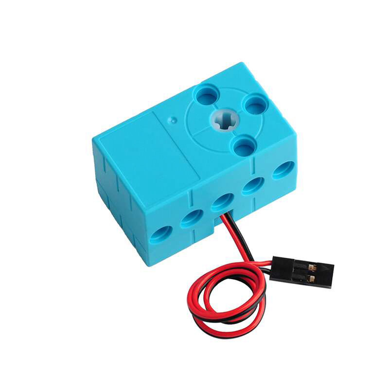 0.7กก.360องศาหมุนช้ามอเตอร์ Dual Output แรงบิดสูงใช้งานร่วมกับ Legoeds Building Block Microbit Geekservo