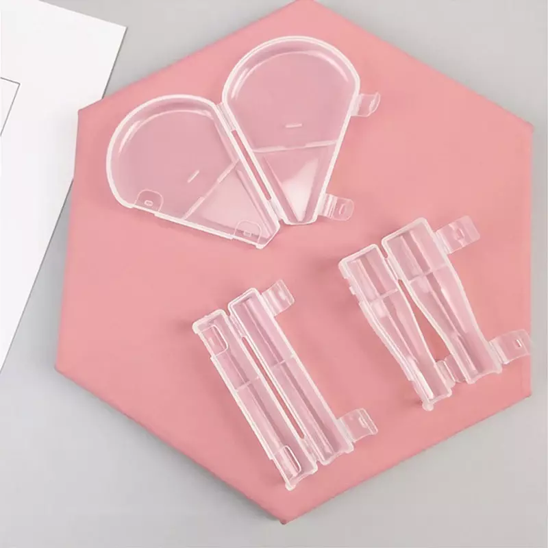 Make-Up Borstel Transparante Stofkap Antibacteriële Vocht Proof Foundation Oogschaduw Lip Borstel Haren Opslag Accessoires