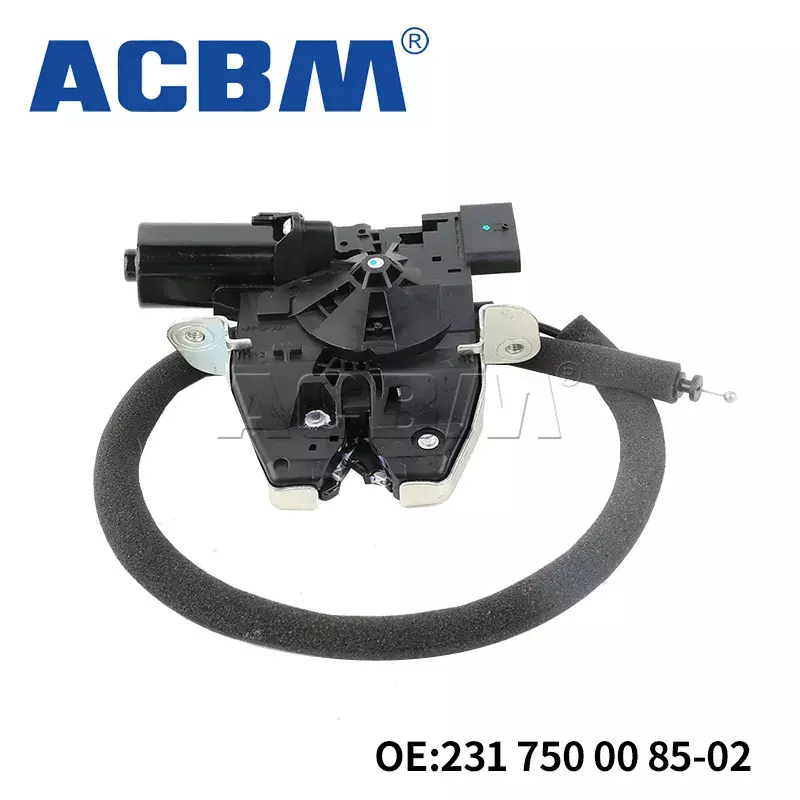 ACBM-Atuador de trava traseira brilhante para Mercedes-Benz, S550, S550E, S560, S600, 2317500085