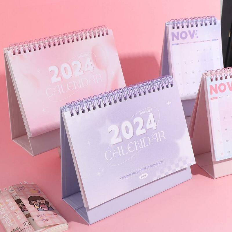 Календарь-планировщик, календарь на 2024 год, органайзер на расписание на рабочем столе, календарь на каждый день, стоячий флип-календарь, планирование