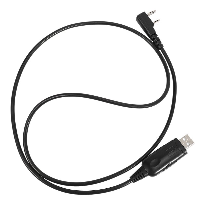 Kabel pemrograman USB untuk Baofeng UV-5R 888S untuk Kenwood Radio Walkie Talkie aksesoris dengan CD Drive
