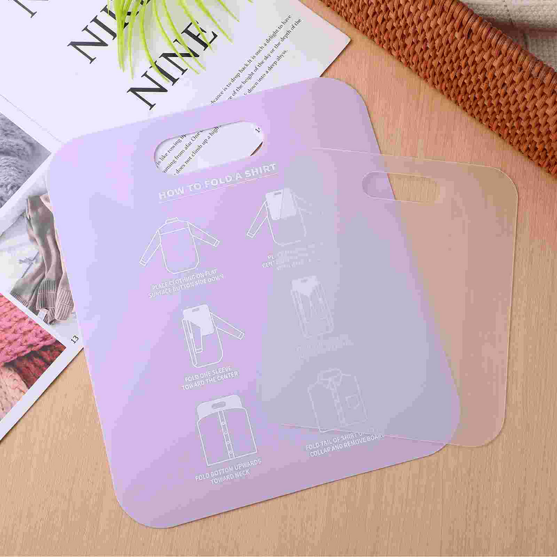 2pcs Lazy Person Clothes Folding Board Shirt Folding Boards Clothes Folders Clothes Folding Boards Shirt Folder Boards for Adult
