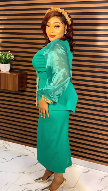 Элегантные африканские платья для женщин 2023 Новая летняя африканская одежда женские топы и юбки Костюмы Дашики Анкара наряды Халат