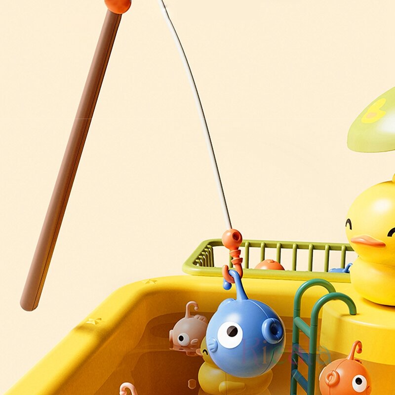 Kinderen Gootsteen Speelgoed Elektrische Vaatwasser Spelen Speelgoed Met Stromend Water Doen Alsof Speel Voedsel Vissen Speelgoed Rollenspel Meisjes Cadeau