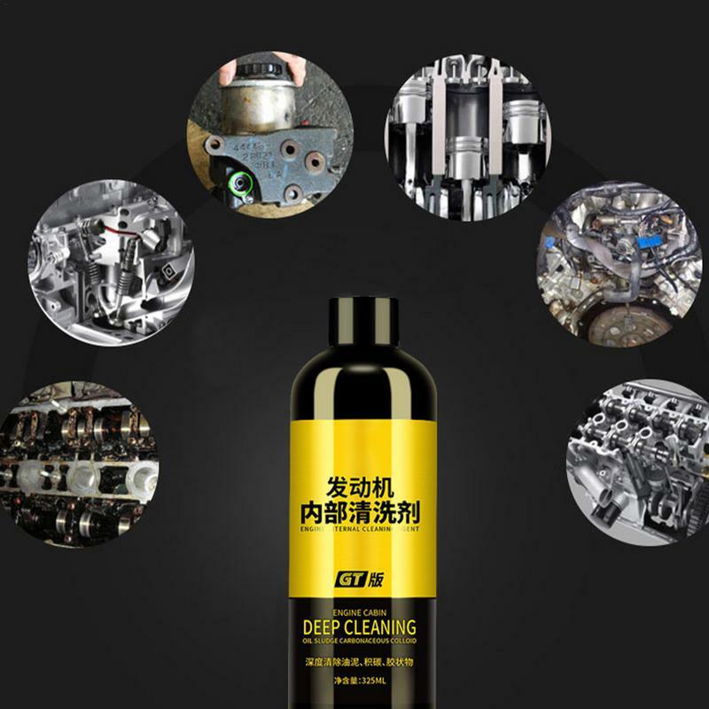 Automotive Engine Cleaning Car Fuels Injector Cleaner No-Disassembly Fuels Tank Cleaner System Fuels Cleaner Deep Cleans Fuels