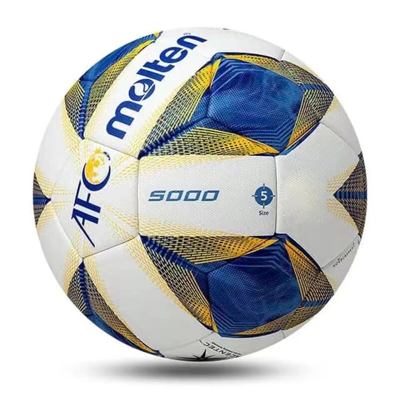 Molten Football Superior Function and Design Ultimate Ball Visibility, for Adults & Kids, 5000 Match Ball Quality Football