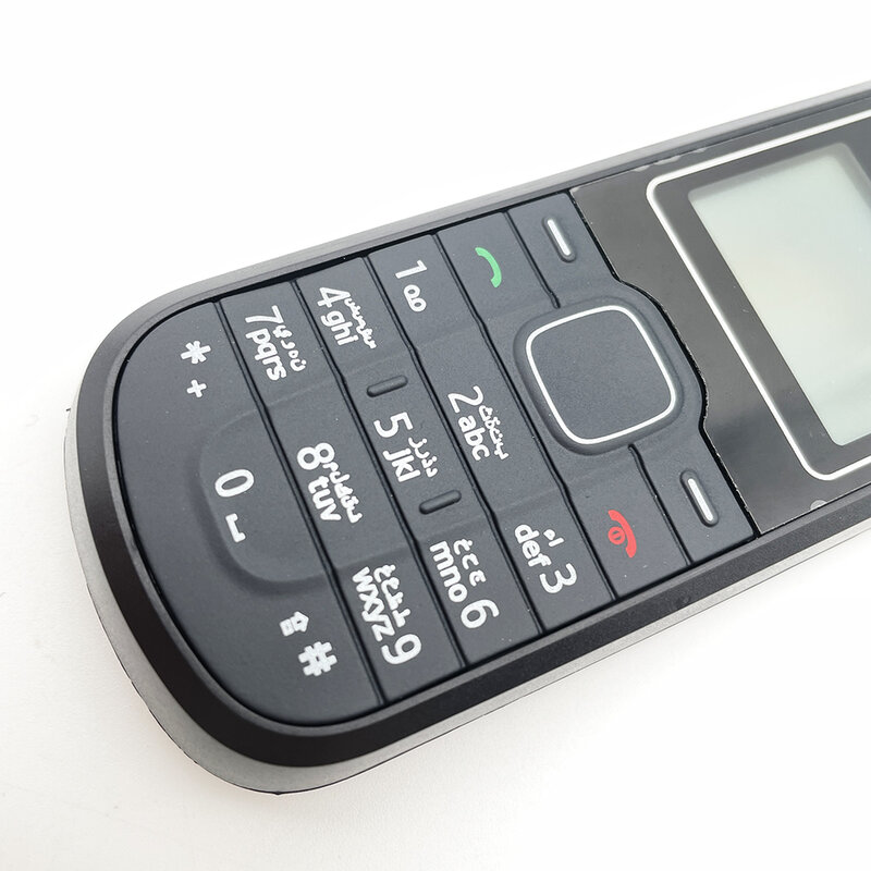정품 잠금 해제 1202 휴대폰, 러시아어 아랍어 히브리어 키보드, Finland 제조, 무료 배송