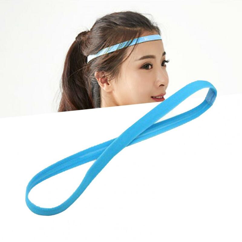 Легкая Экологически чистая эластичная повязка на голову для фитнеса