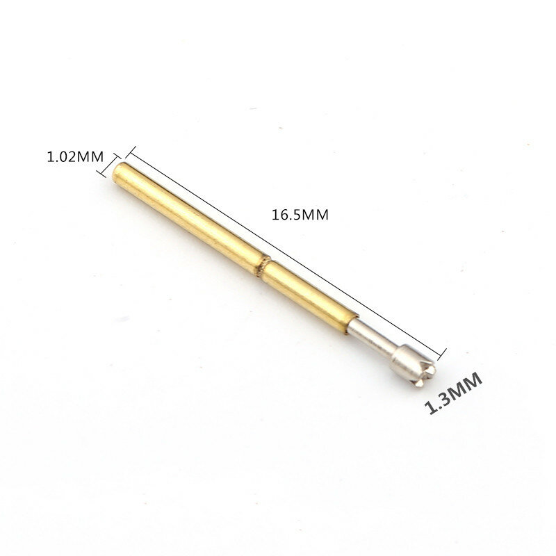 Hot Sale 100PCS/package P75-Q2 Four-tooth Plum Blossom Head Spring Test Probe Diameter 1.02mm PCB Test Pin