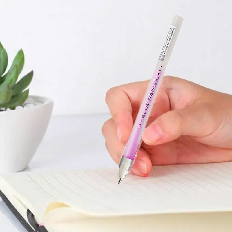 Szybkoschnący długopis z klejem klej samoprzylepny długopisy szybki klej długopis z tkaniny płynny klej długopis do scrapbookingu papieru ręcznie robiony