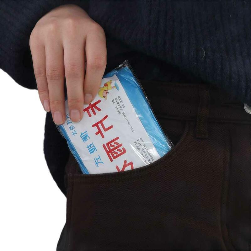 5 pezzi impermeabile Mini Card impermeabile compressione usa e getta con cappuccio mantella antipioggia comodo impermeabile portatile usa e getta