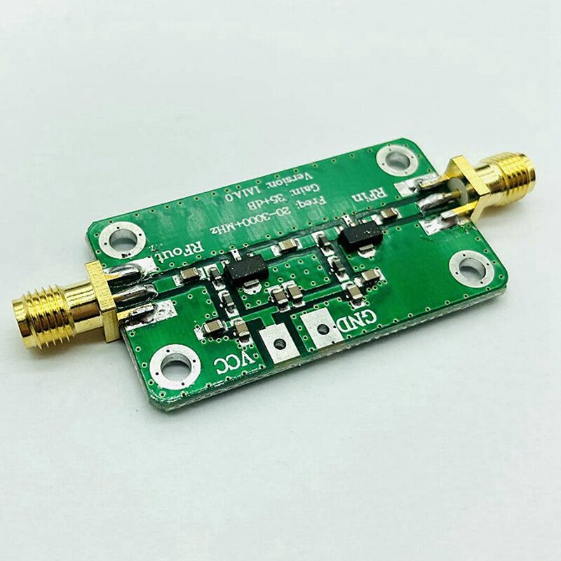 Módulo amplificador de señal de ABGZ-RF, DC 3,3-6V, 20-3000Mhz, 35DB, ganancia de amplificación, bajo ruido para banda ancha