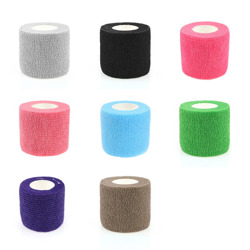 For Fitness Knee Wraps Sports Bandage Elastic Self-adhesive 5cm X 4.5m Multifunctional Non-woven Fabric Hot Sale